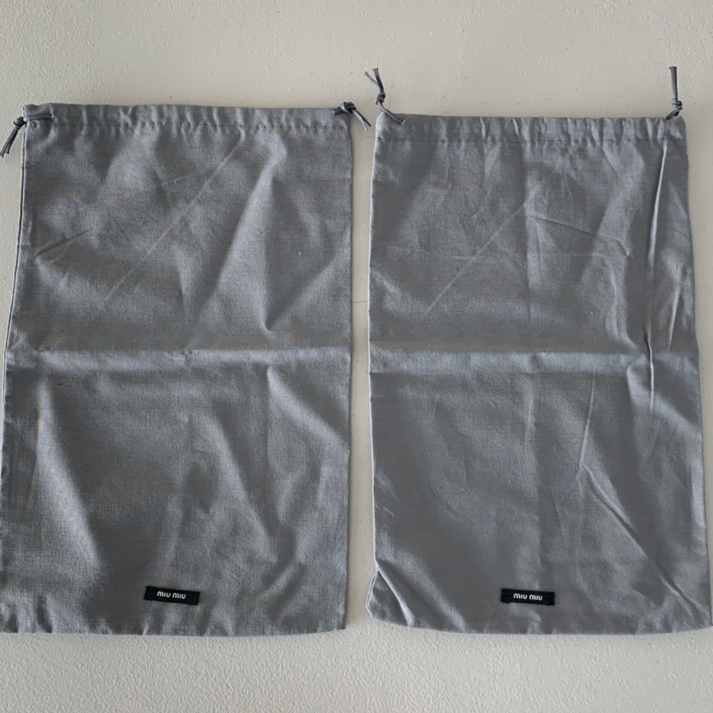 Brand New Miu Miu Dust Bags